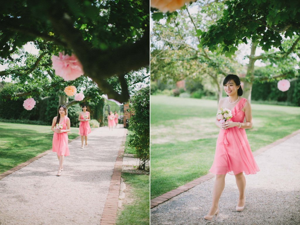 nicholas-lau-nicholau-london-film-fine-art-photography-beautiful-blog-first-wedding-love-cute-white-dress-chinese-asian-Gaynes-park-bridesmaids-pink-dresses