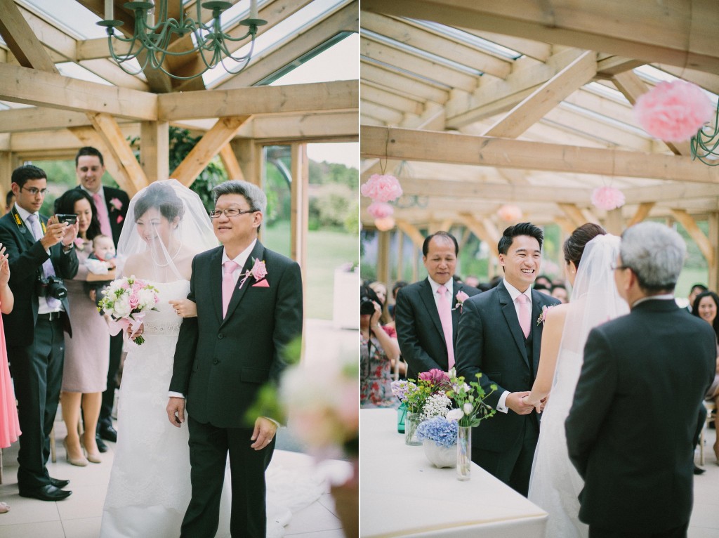 nicholas-lau-nicholau-london-film-fine-art-photography-beautiful-blog-first-wedding-love-cute-white-dress-chinese-asian-Gaynes-park-walking-bride-down-the-aisle-father-of-the-bride