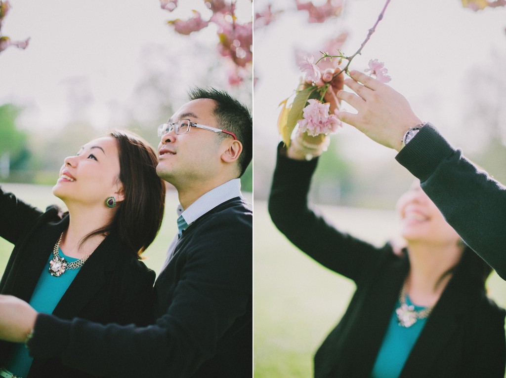 nicholas-lau-nicholau-engagement-spring-photography-peony-and-mockingbird-chinese-couple-battersea-park-westminster-something-blue-sakura-cherry-blossum-flowers