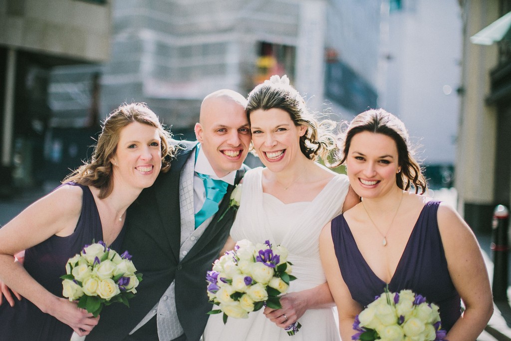 nicholas-lau-nicholau-london-weddings-fine-art-photography-leadenhall-market-st-helens-church-documentary-style-big-smiles-happy-bride-groom-bridesmaids-hens