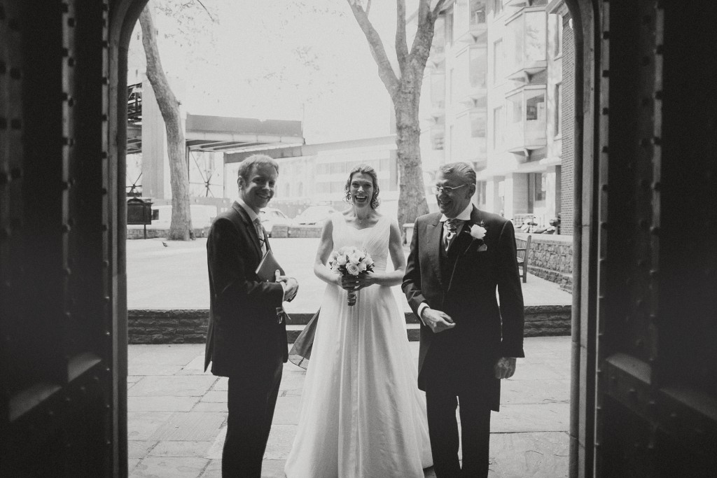 nicholas-lau-nicholau-london-weddings-fine-art-photography-leadenhall-market-st-helens-church-documentary-style-white-dress-black-walk-her-down-the-aisle-dad