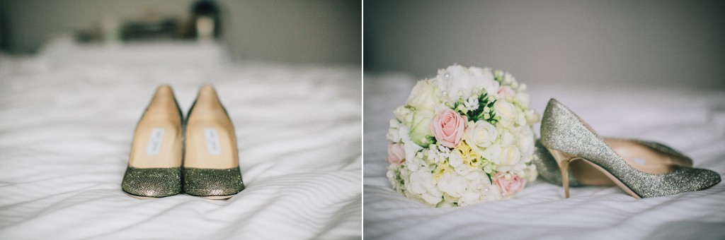 Nicholau-nicholas-lau-photography-london-uk-wedding-fine-art-film-nigerian-black-african-traditional-bouquet-heels-metallic-silver-gunmetal-roses-white-bed