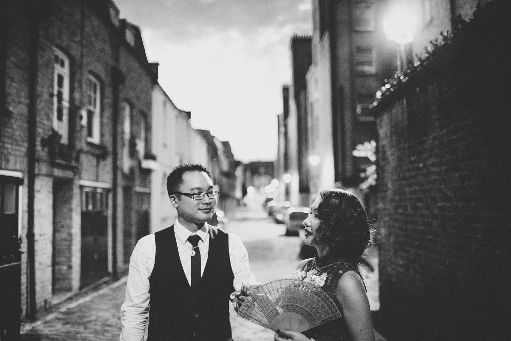 Nicholas-lau-nicholau-wedding-fine-art-film-photography-love-london-uk-chinese-asian-black-white-retro-vintage-urban-kiss-bride-groom-retro-in-the-mood-for-love
