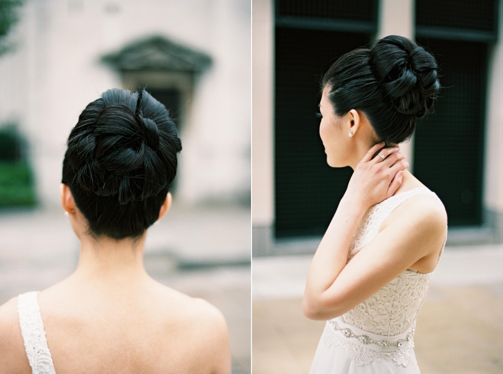 nicholas-lau-nicholau-chinese-london-uk-film-fine-art-photography-engagement-couple-pre-wedding-portra-160-400-800-fuji-contax-645-bank-side-love-architecture-hair-style-up-do-asymmetrical-gown-dress