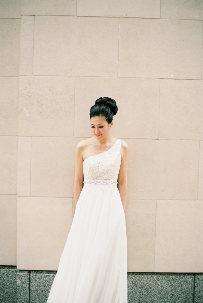 nicholas-lau-nicholau-chinese-london-uk-film-fine-art-photography-engagement-couple-pre-wedding-portra-160-400-800-fuji-contax-645-bank-side-love-architecture-pensive-white-gown-dress-bun-up-do