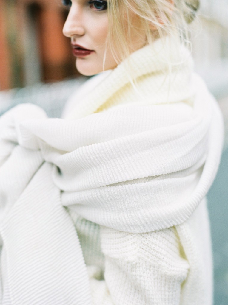 nicholas-lau-nicholau-fine-art-photography-portrait-blonde-contax-645-fuji-film-400-medium-format-london-uk-makeup-acacia-lam-winter-fall-clothes-style-lipstick-coffee-morning-cowel-neck-wrap-sweater