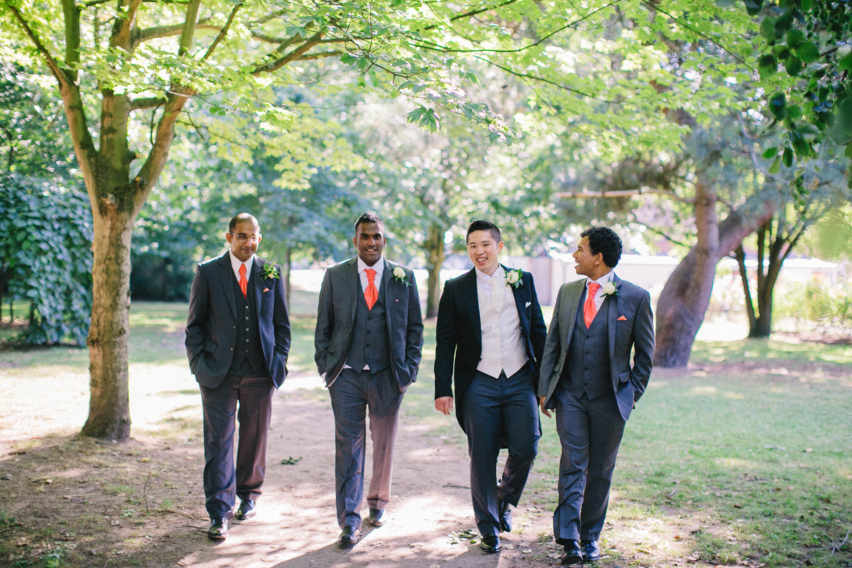 nicholas-lau-photo-photography-fine-art-film-wedding-london-asian-chinese-uk-mulitcultural-ceremony-reception-groom-groomsmen-tuxedos-suits-walking