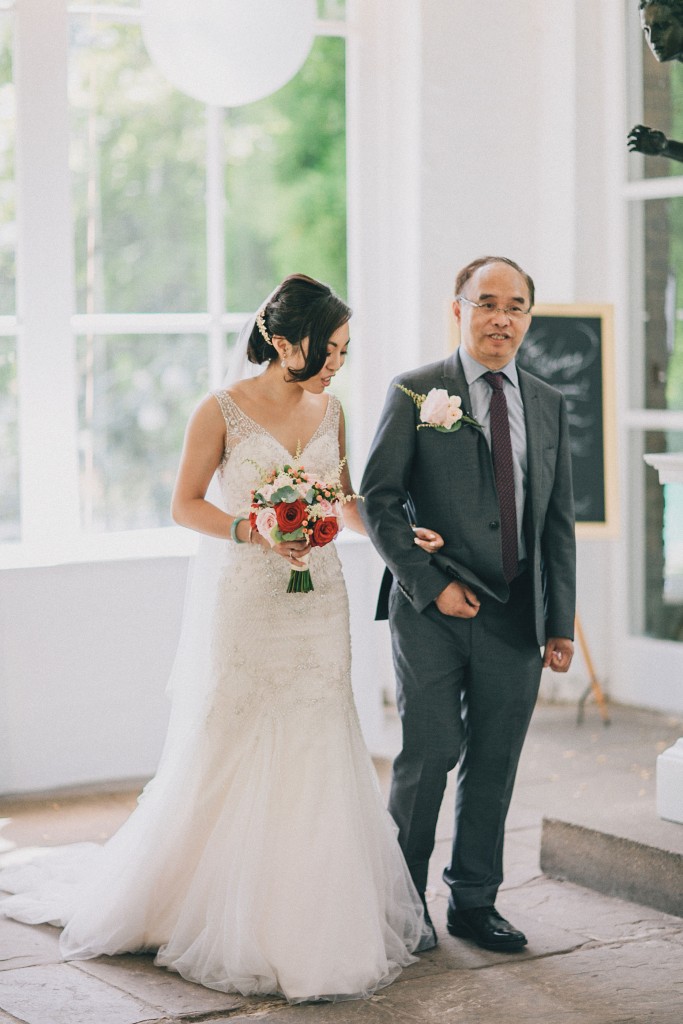 nicholas-lau-photo-photography-wedding-uk-london-holland-park-gardens-orangery-the-chinese-couple-summer-beautiful-photographer-father-of-the-bride-walking-daughter-down-the-aisle