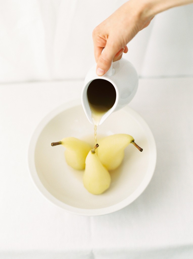 nicholas-lau-photo-photography-contax-645-medium-format-canadian-film-labs-fuji-400h-film-fine-art-pears-white-crisp-poached-elegant-food-syrup-wine-pear-pouring-above-point-of-view