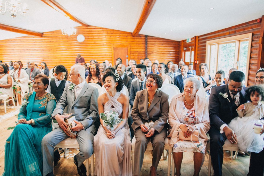nicholas-lau-wedding-photo-photography-london-uk-ethnic-indian-black-multicultural-beautiful-summer-spring-cherry-blossoms-elegant-gilwell-park-guests-watch-cermony