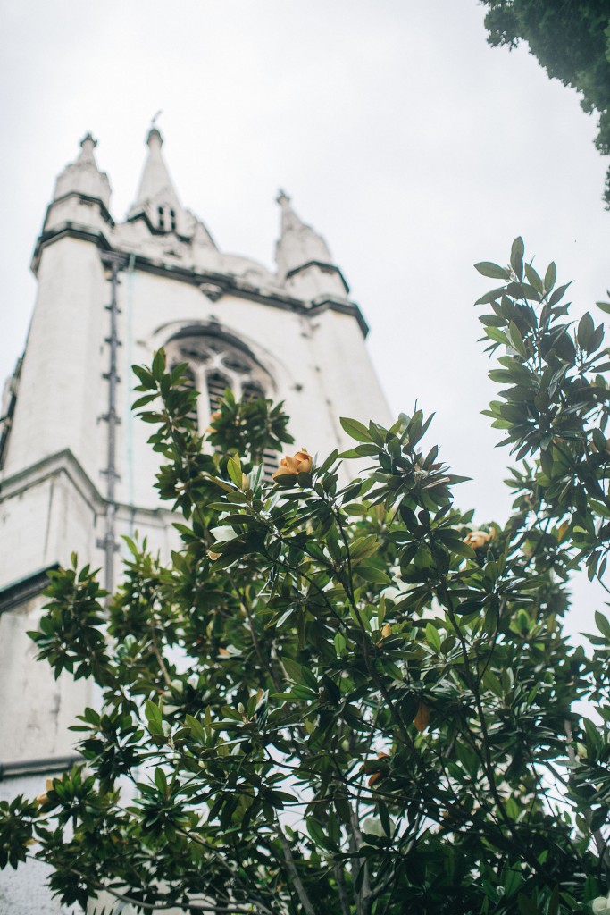nicholas-lau-photo-photography-St-Dunstan-in-the-East-church-cathedral-london-landmark-engagement-chinese-couple-magnolia-steeple-tree